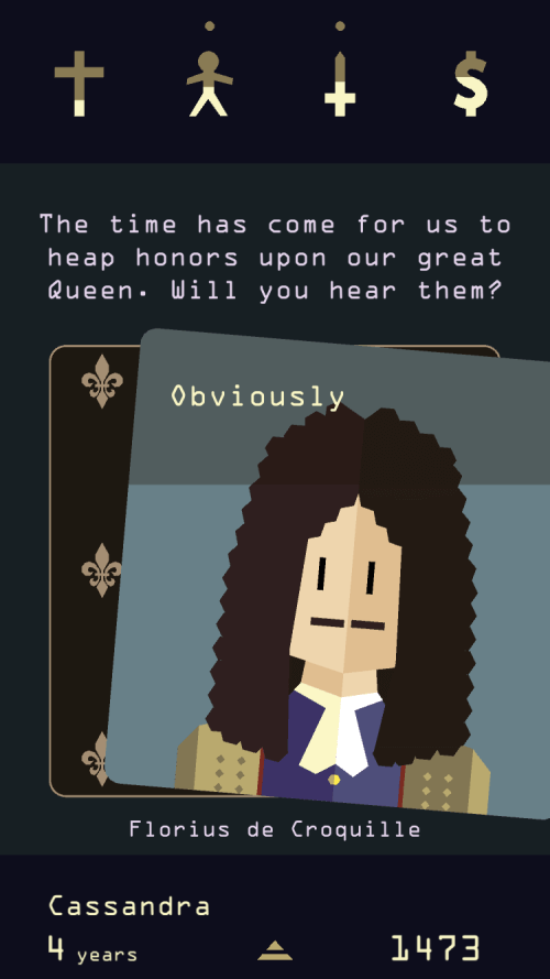 Reigns: Her Majesty-screenshot-1