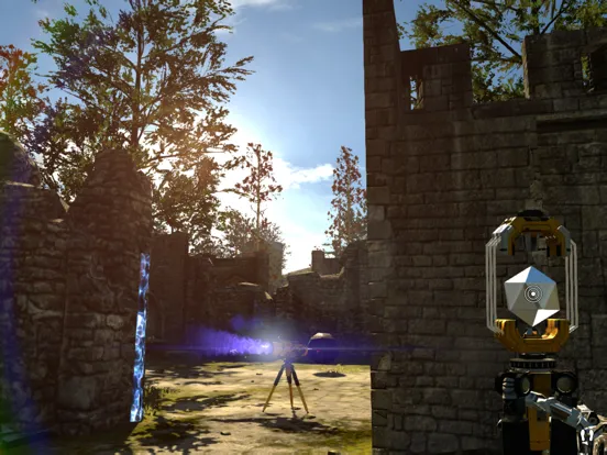 Tangkapan skrin The Talos Principle iPad 