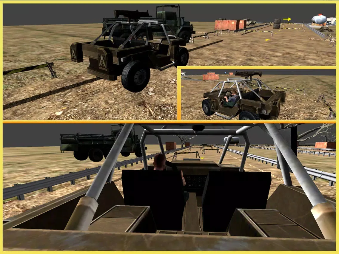 Zrzuty ekranu Battle Jeep Simulator - Offroad Driving Evolution iPad 