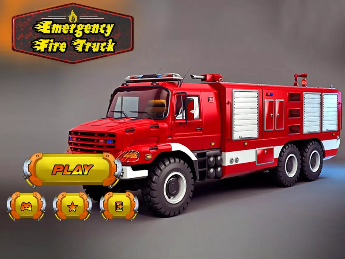 Captures d'écran de Emergeny Driving Fire Truck - Real Fire Fighter iPad 