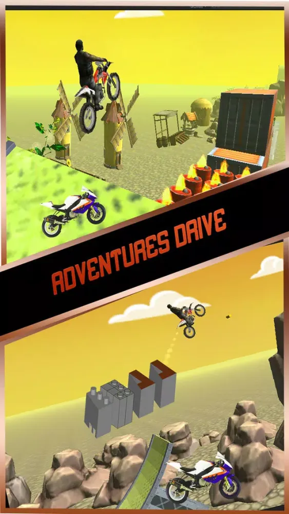 Capturas de pantalla de Frontier Trials Xtreme Wheel - Stunt Rider