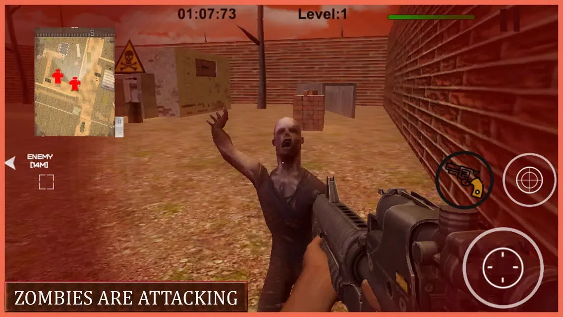 Zombies Basecamp - Commando Survival Strategy War スクリーンショット