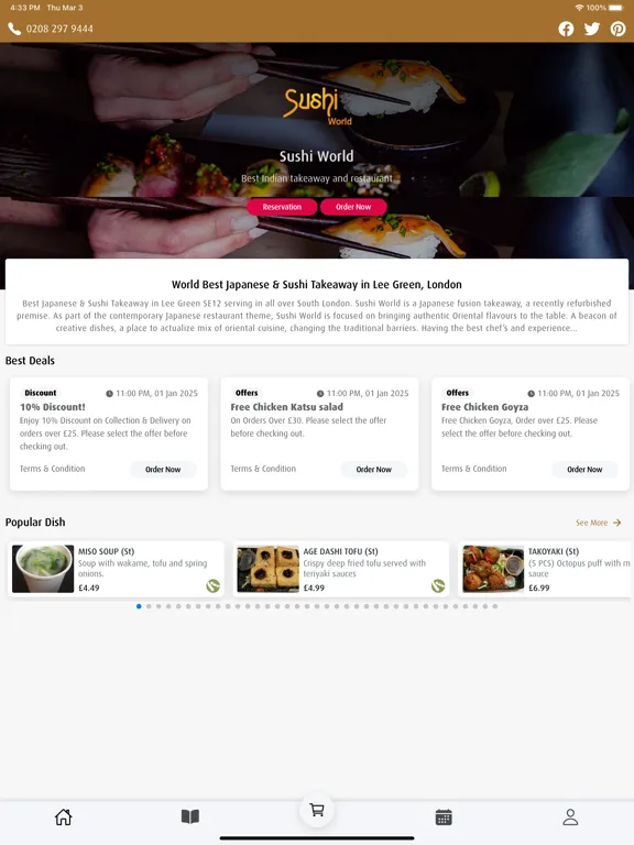 Captures d'écran de Sushi World iPad 