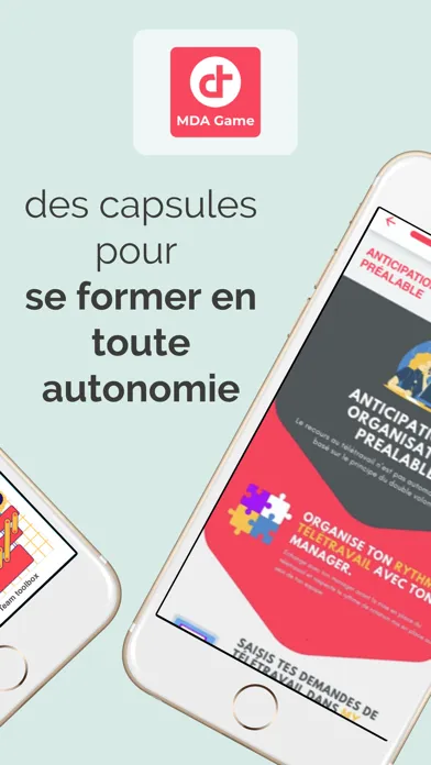 MDA Game Screenshots