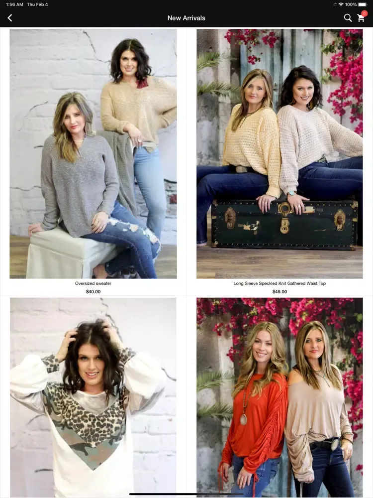 Devoted to you Boutique iPad  स्क्रीनशॉट