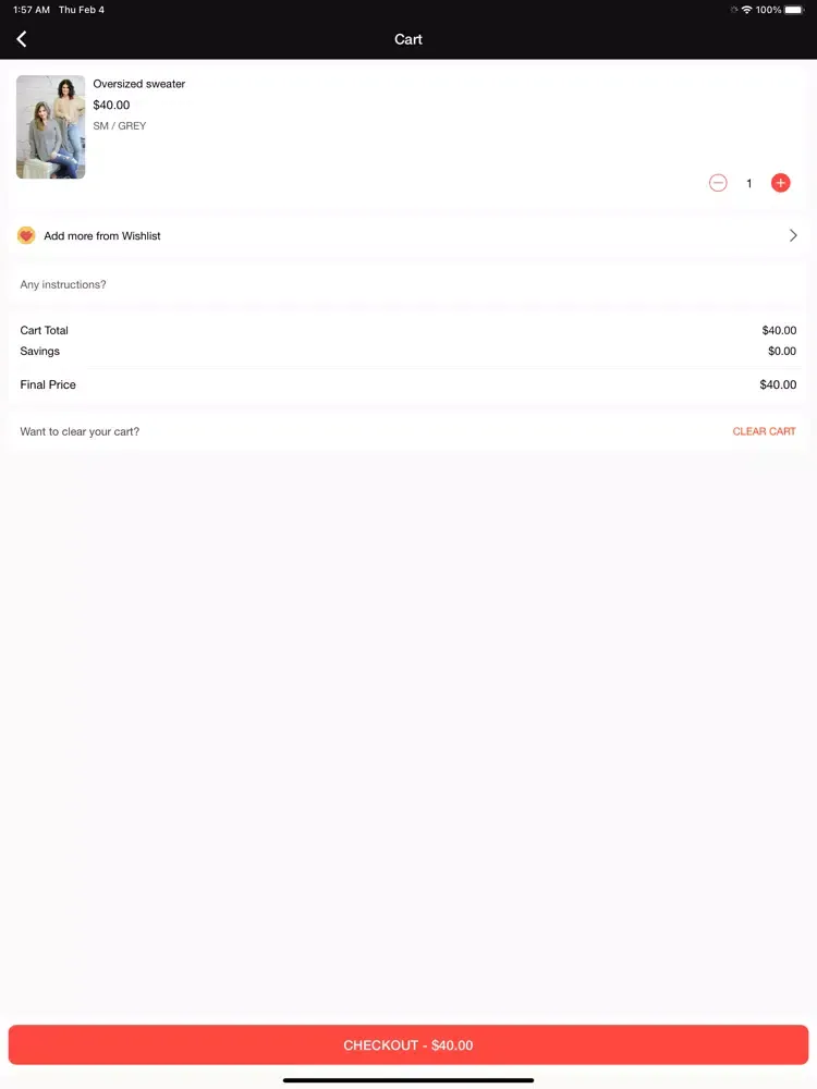 Devoted to you Boutique iPad  स्क्रीनशॉट