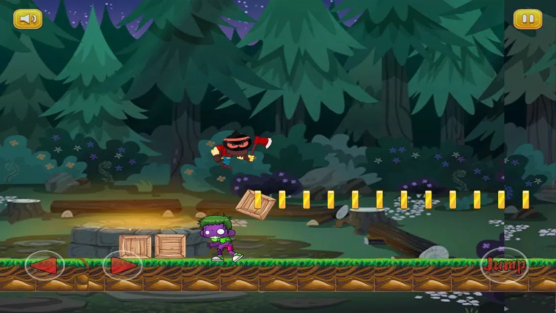 Tangkapan skrin Angry Ninja vs Zombies