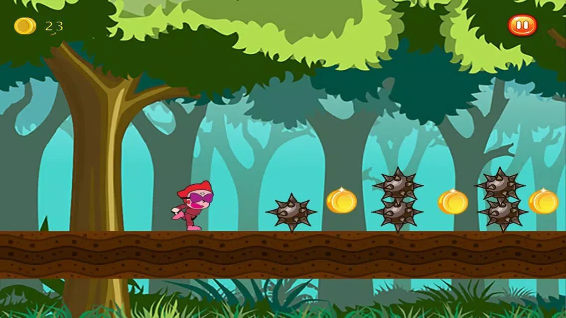Red Jumping Ninja Fight سکرین شاٹس