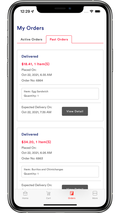 DevourNow Delivery-Pickup স্ক্রিনশট