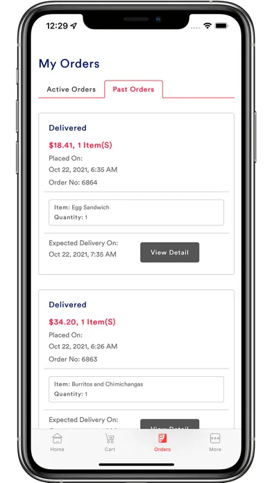 DevourNow Delivery-Pickup スクリーンショット