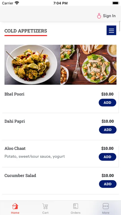 Bollywood Grill स्क्रीनशॉट