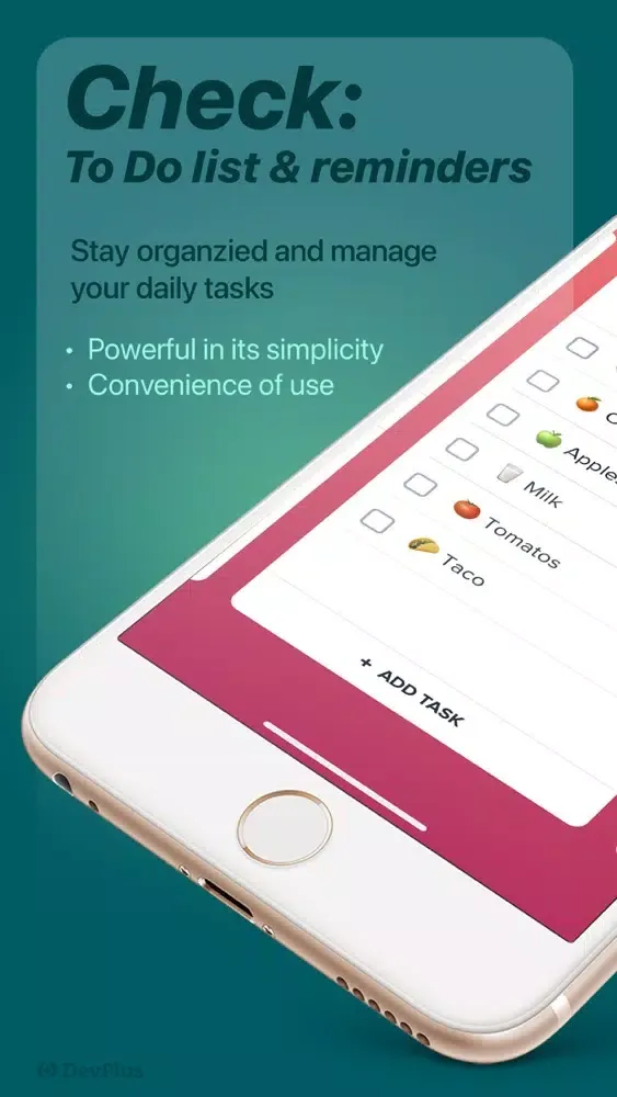 Check:To Do List Task Reminder应用截图
