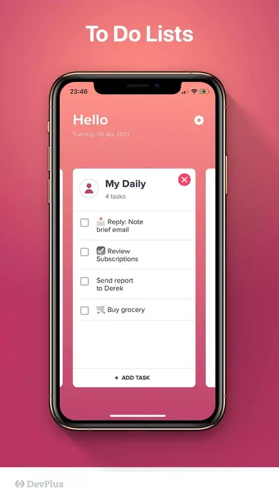 Check:To Do List Task Reminder应用截图