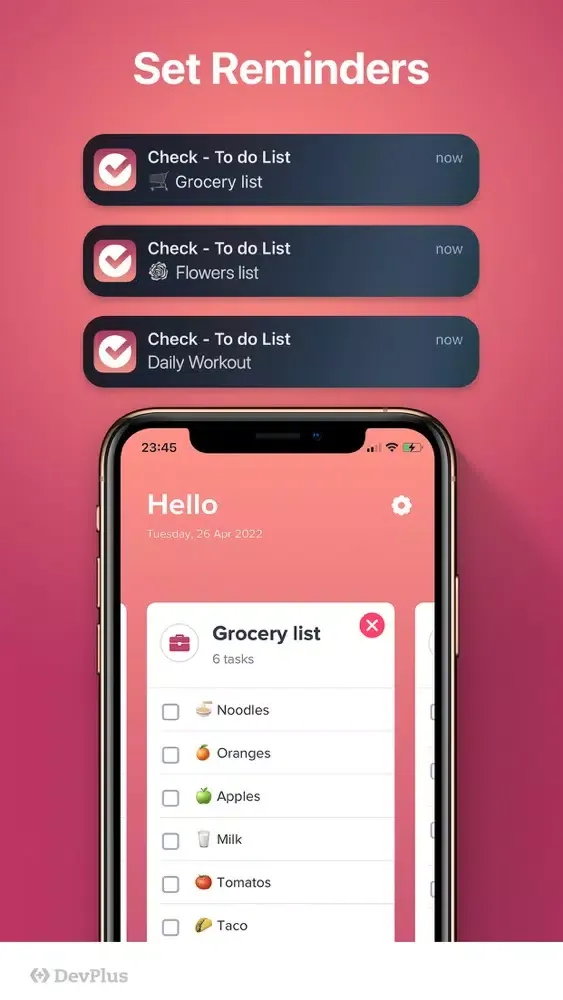 Check:To Do List Task Reminder应用截图
