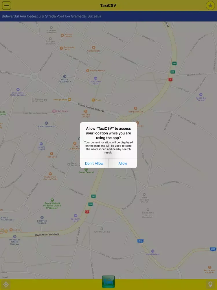 Taxi CSV Suceava iPad  スクリーンショット