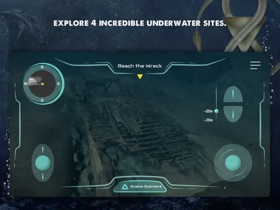 Capturas de pantalla de Dive in the Past - The Game iPad 