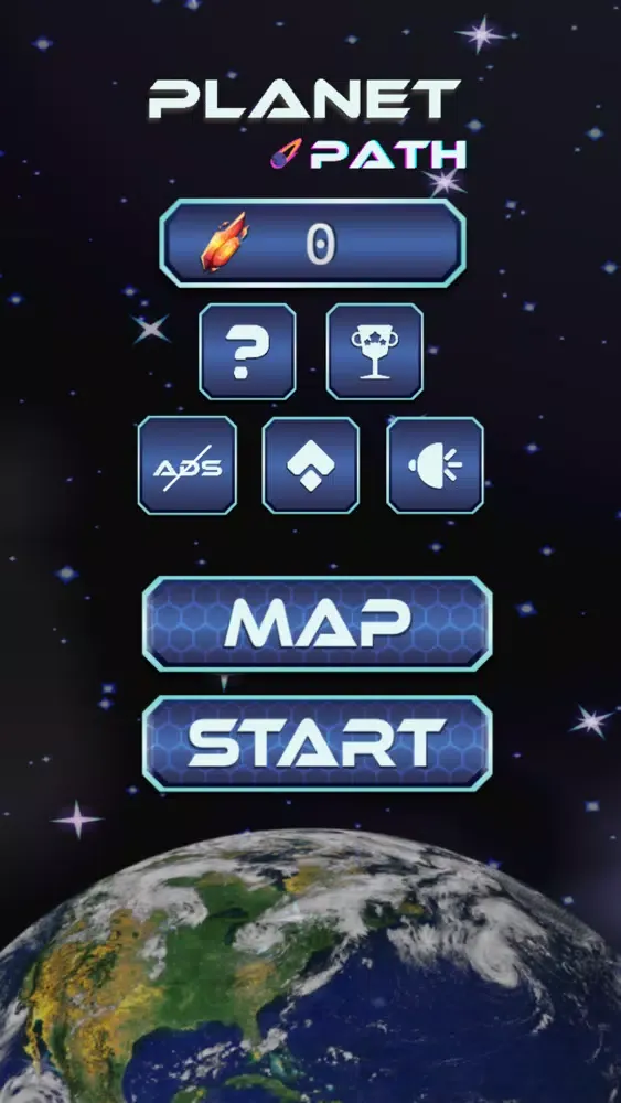 Capturas de tela do Planet path