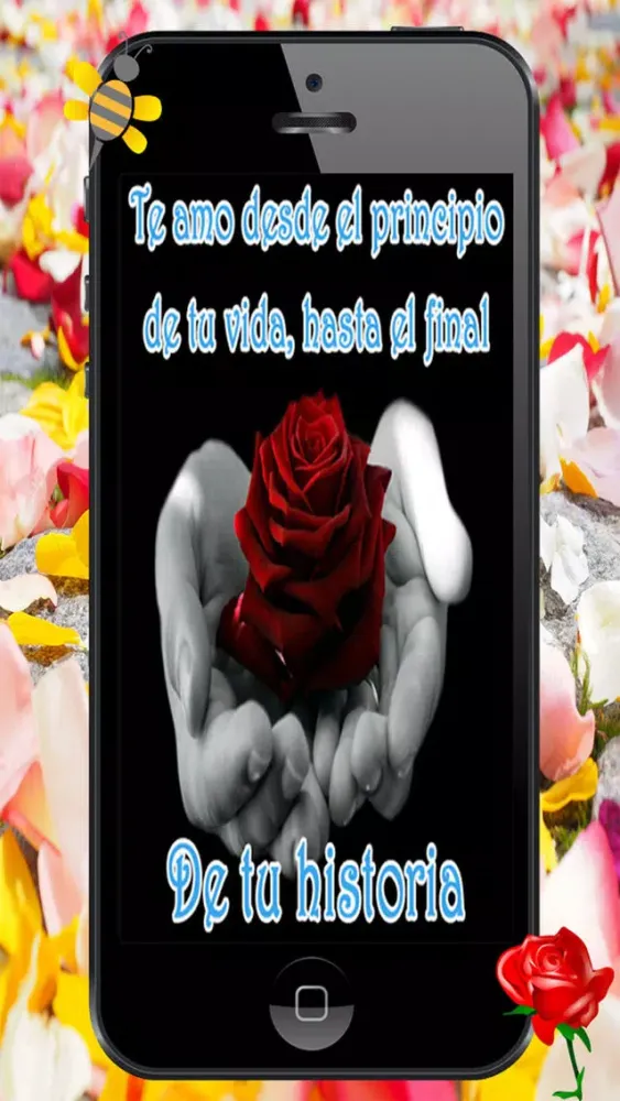 Captures d'écran de Imagenes De Rosas Con Frases