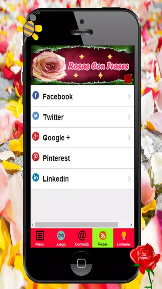 Captures d'écran de Imagenes De Rosas Con Frases