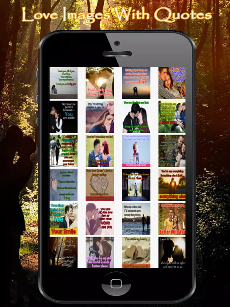 Love Images With Quotes iPad  سکرین شاٹس