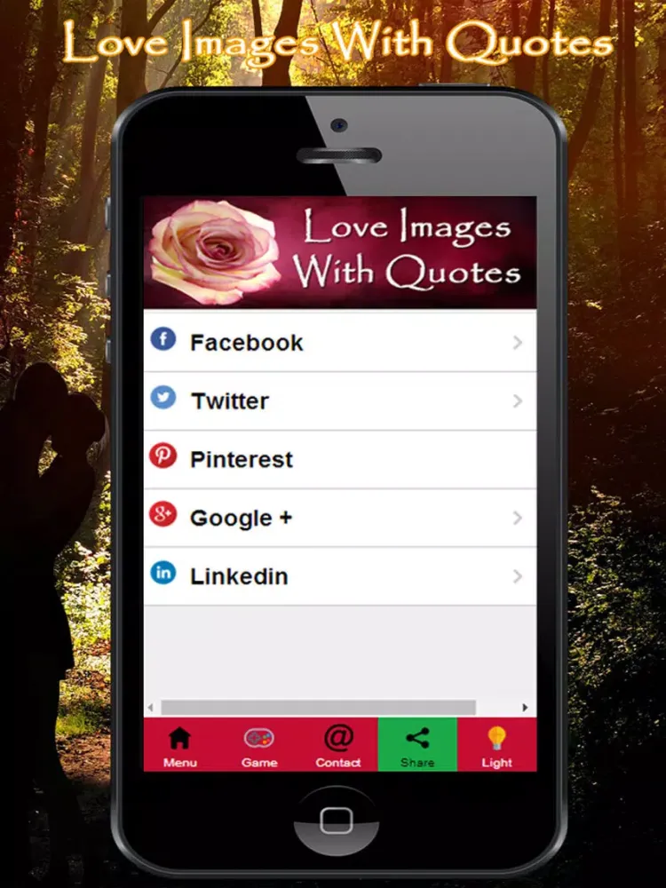 Love Images With Quotes iPad  سکرین شاٹس