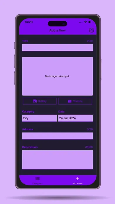 Capturas de pantalla de Travel Journal with Cute Notes