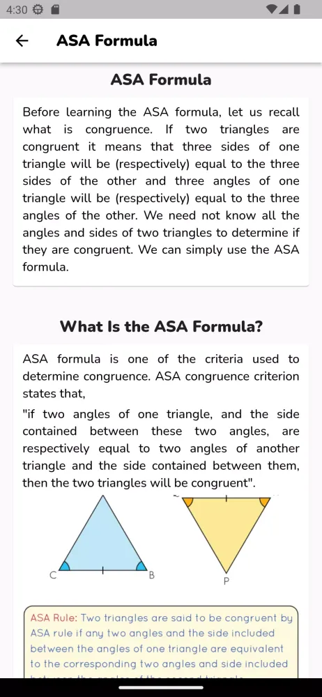 Math Equations Screenshots