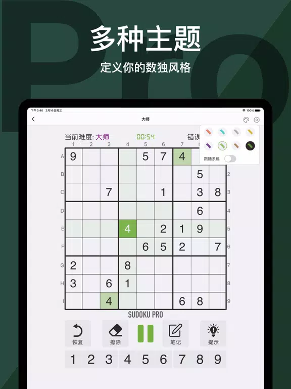 Скриншоты Sudoku - Pro Brain Puzzles iPad 