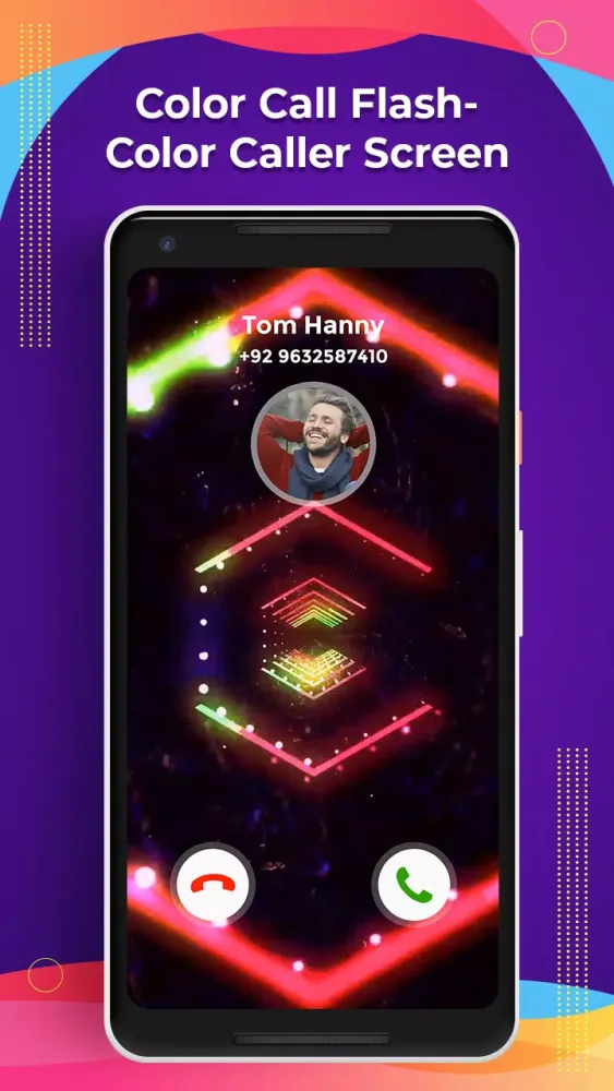 Color Call Flash - Color Caller Screen Screenshots