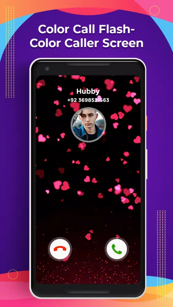 Color Call Flash - Color Caller Screen Screenshots