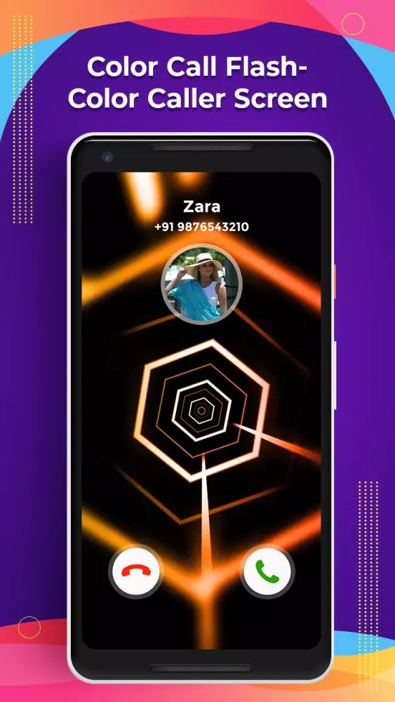 Color Call Flash - Color Caller Screen Screenshots