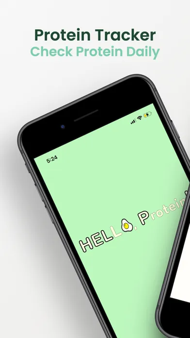 Hello Protein- Protein Tracker Screenshots
