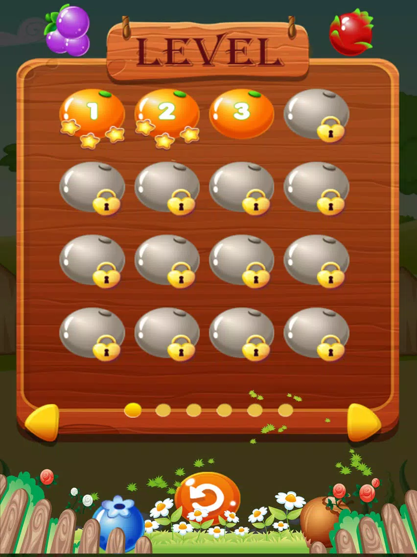 Ảnh chụp màn hình của Sweet Pop Fruits Connect iPad 