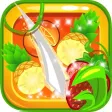 Fruit slice - Tap fruits splash