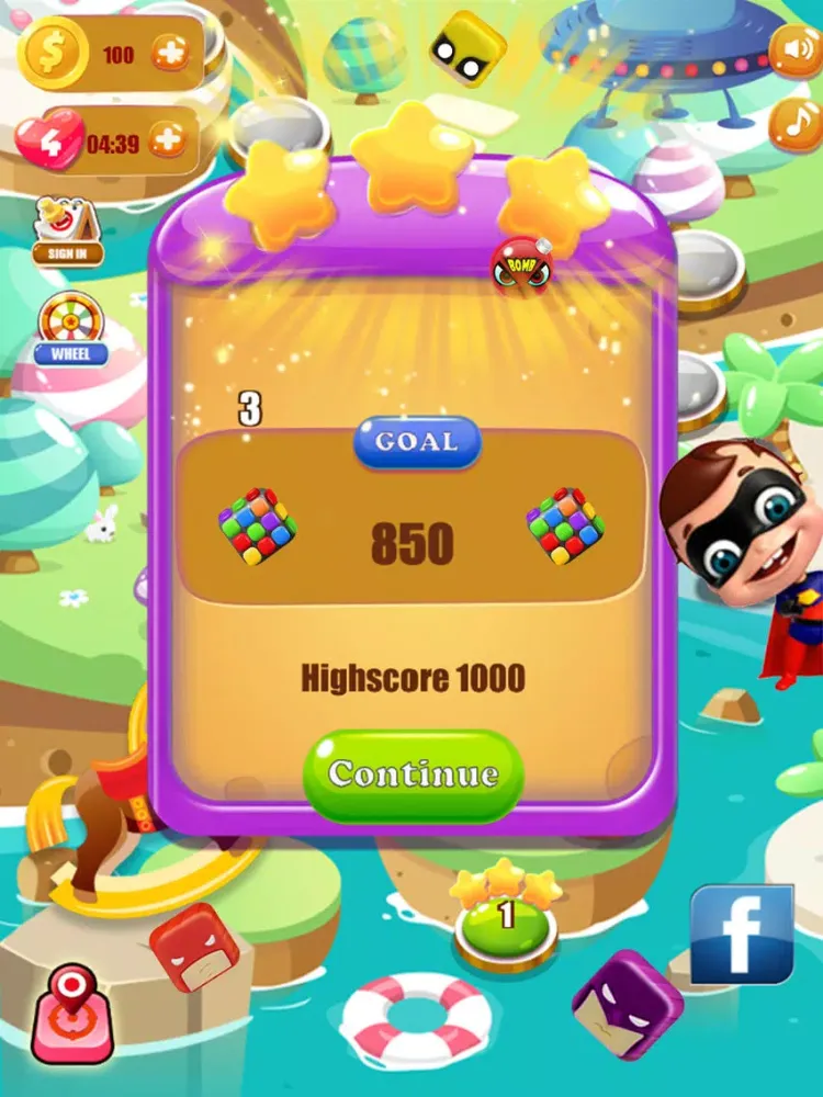 Скриншоты Super Box Blast - Pop Toy Hero iPad 