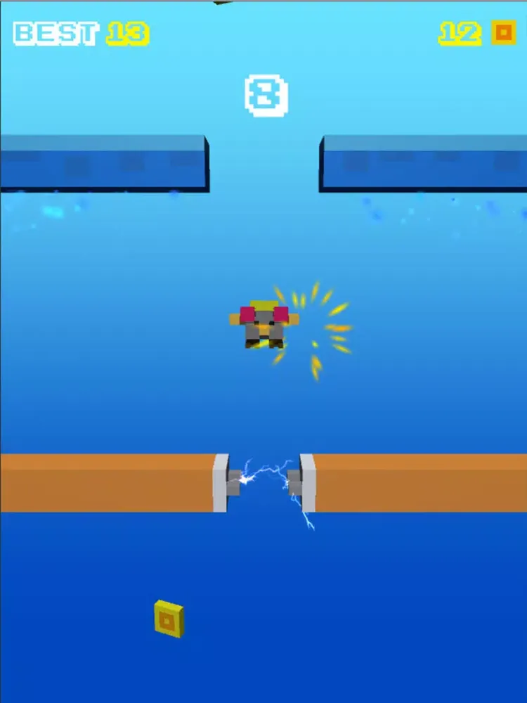 تصاویر Blocky Zoo - Animal Fly And Jump iPad 