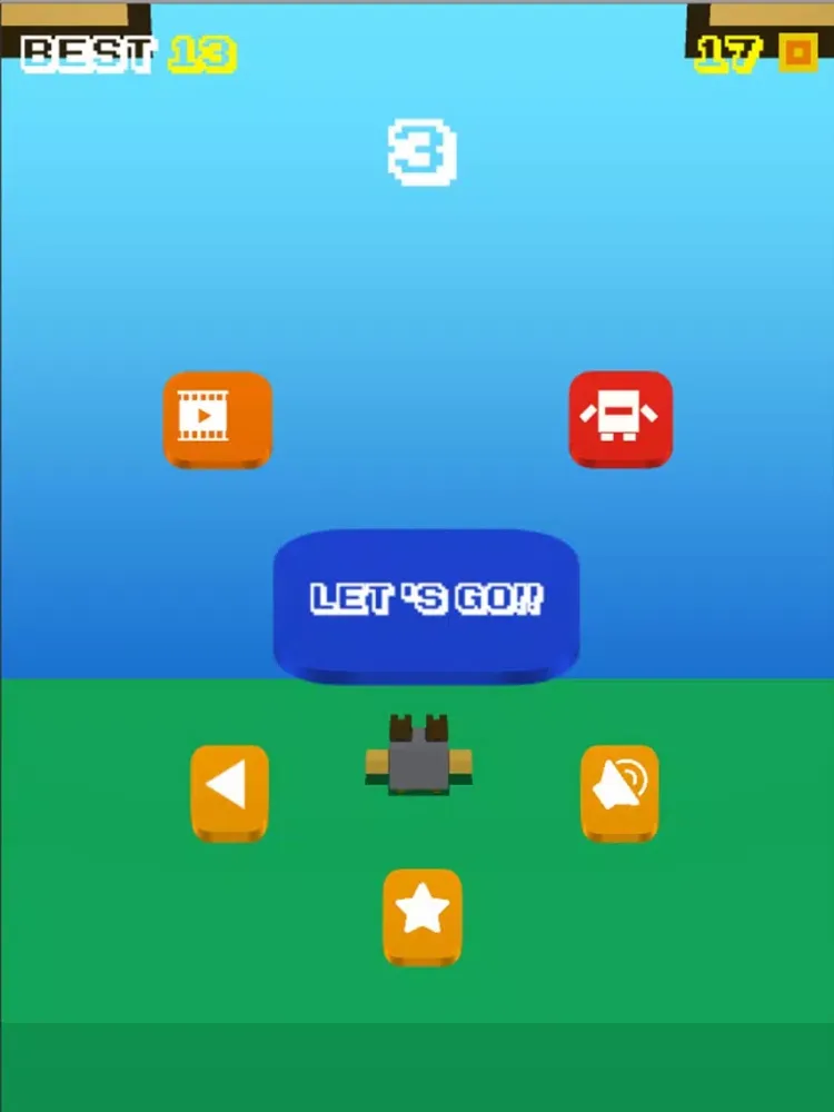 تصاویر Blocky Zoo - Animal Fly And Jump iPad 