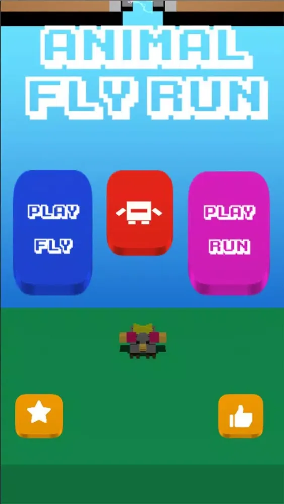 تصاویر Blocky Zoo - Animal Fly And Jump