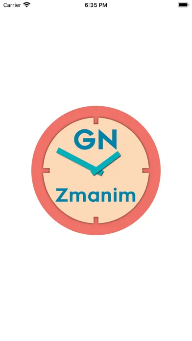GN Zmanim سکرین شاٹس