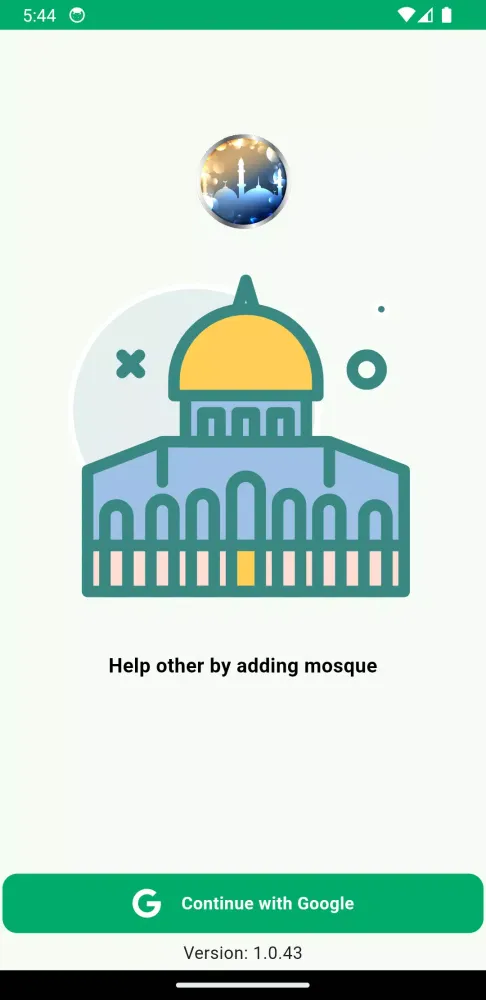 Tangkapan skrin Mosque Finder