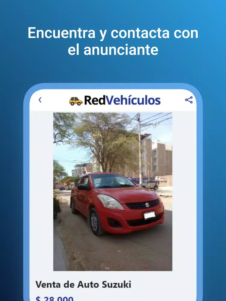 RedVehiculos iPad 应用截图