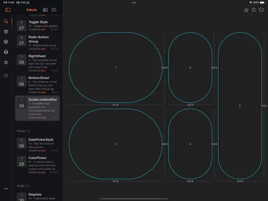 Zrzuty ekranu Fabula for SwiftUI iPad 