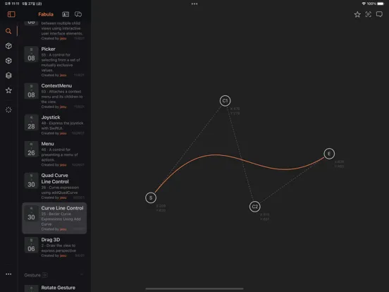 Zrzuty ekranu Fabula for SwiftUI iPad 