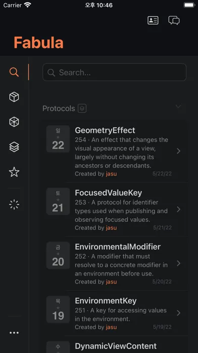 Zrzuty ekranu Fabula for SwiftUI