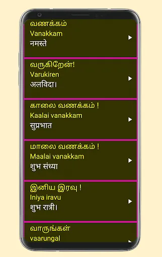 Learn Tamil From Hindi应用截图