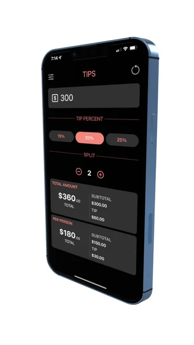 Screenshot di Split: Tip Calculator