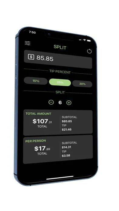 Screenshot di Split: Tip Calculator