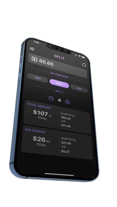 Screenshot di Split: Tip Calculator