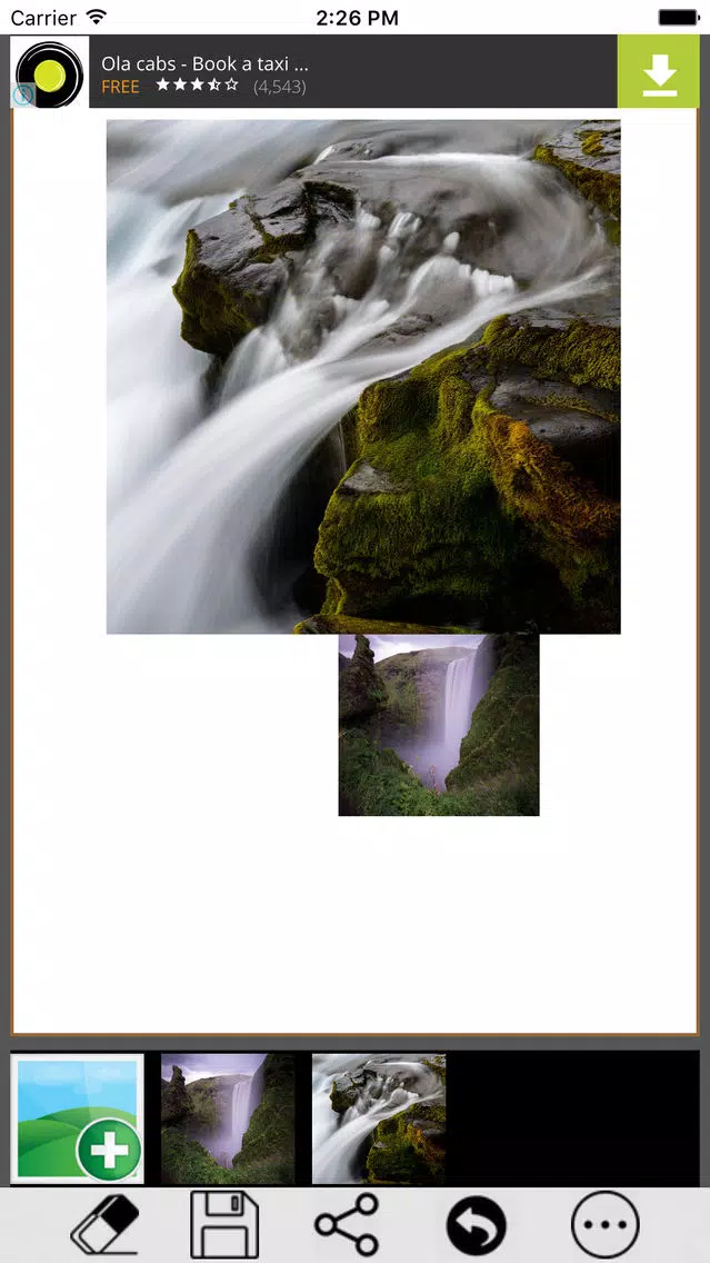 Capturas de pantalla de Photo Collage Canvas