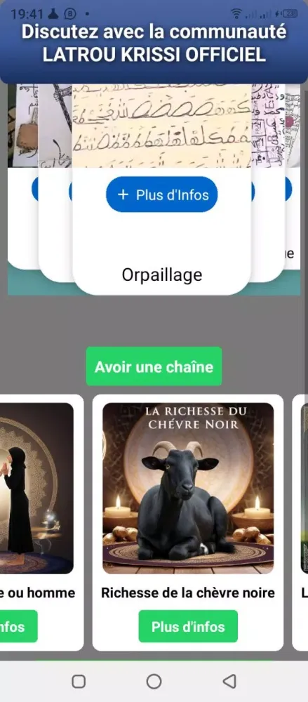 Captures d'écran de SECRET MYSTIQUE ET RITUEL